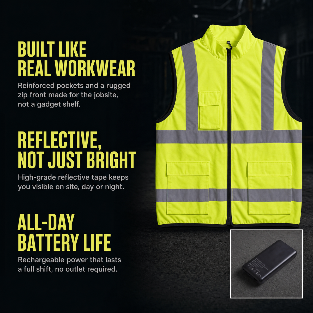 Cold Crew Hi-Vis Cooling Vest