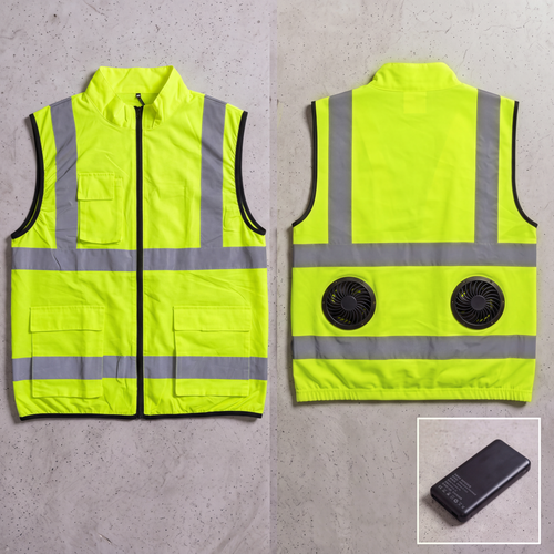 Cold Crew Hi-Vis Cooling Vest