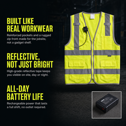 Cold Crew Hi-Vis Cooling Vest — Pre-Order